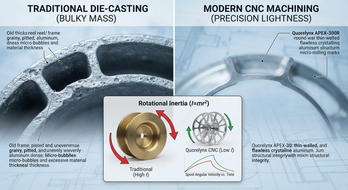 Breaking the Myth: Why High-Capacity CNC Round Baitcasting Reels Are Not "Bulky"
