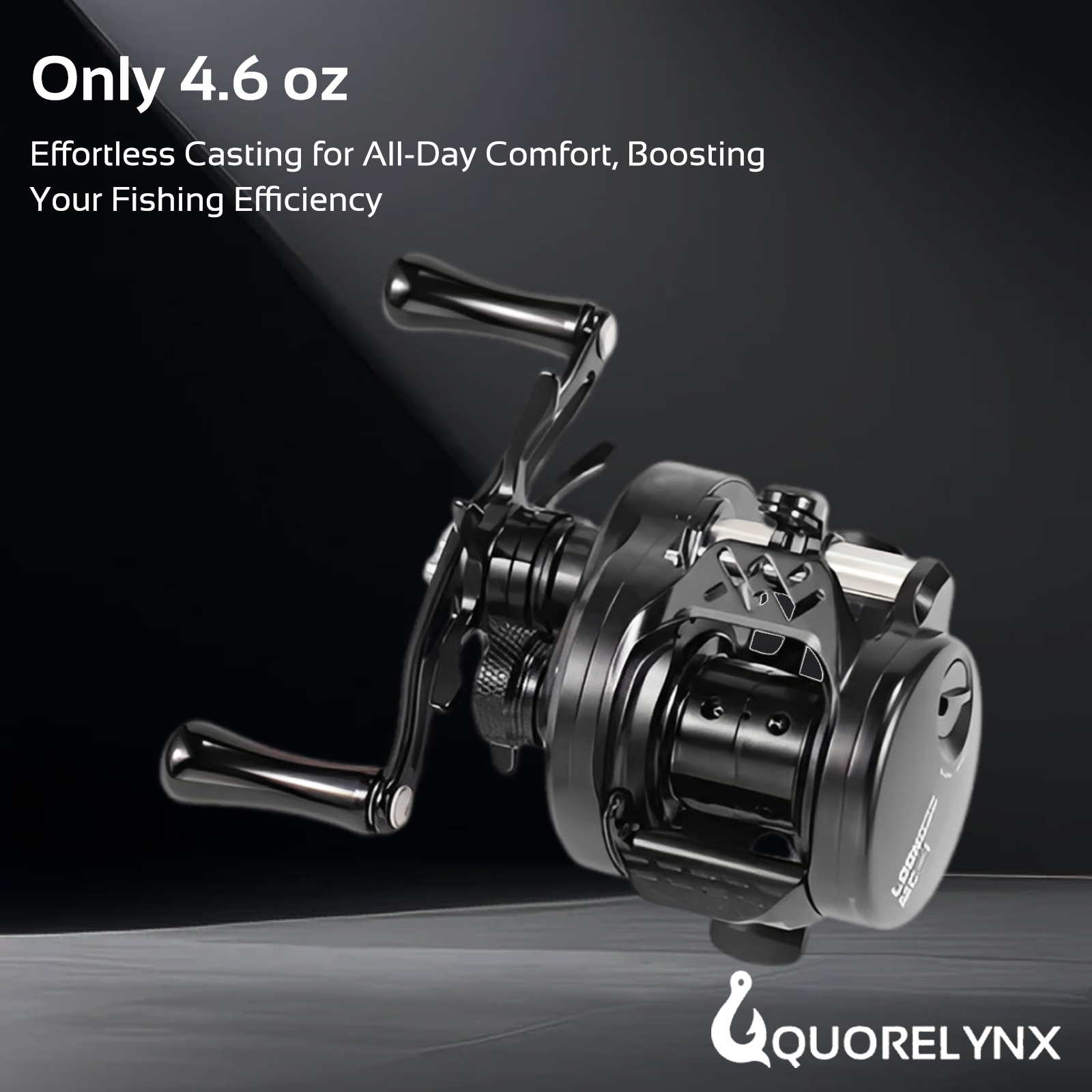 Ultralight Conventional Reel (Round Baitcasting Style) for Light Line Precision Fishing