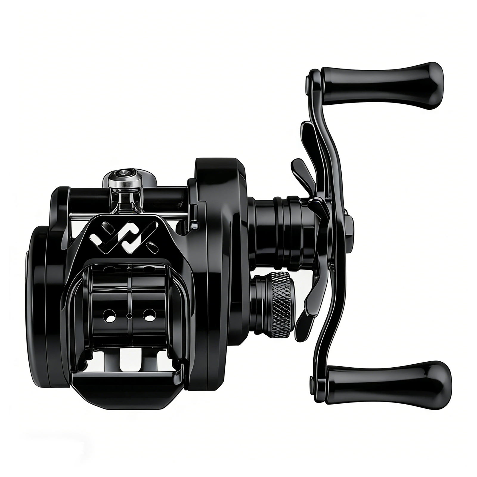 Ultralight Conventional Reel (Round Baitcasting Style) for Light Line Precision Fishing