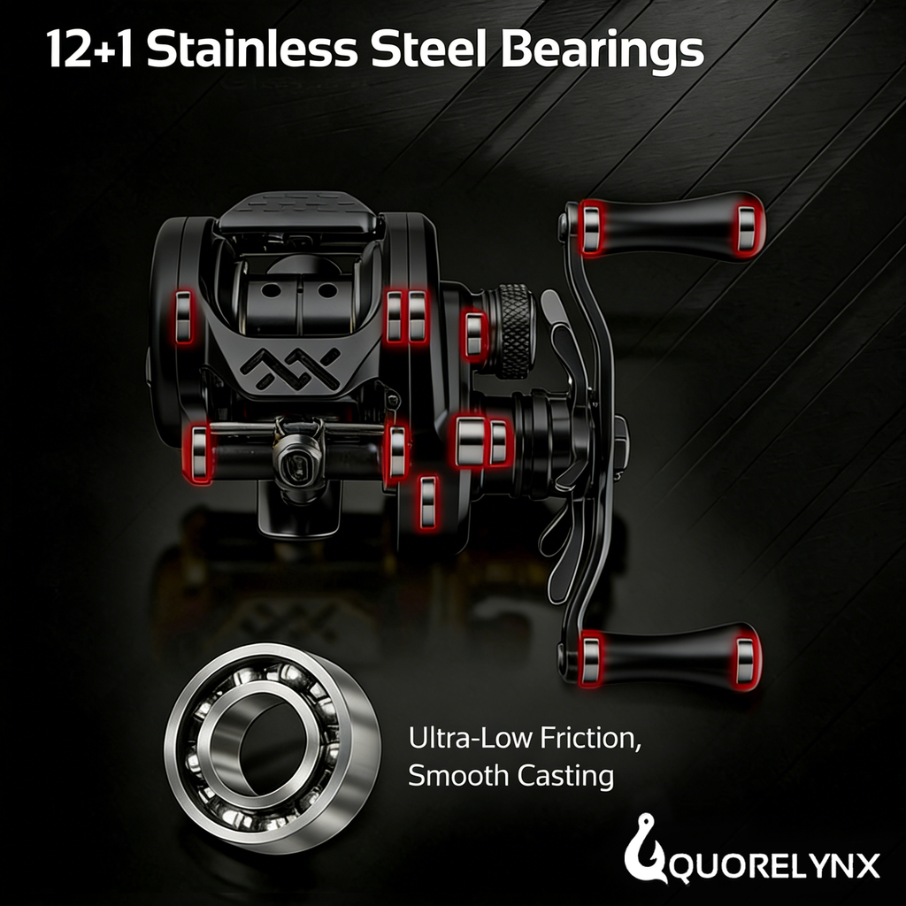 Ultralight Conventional Reel for Light Line Precision Fishing