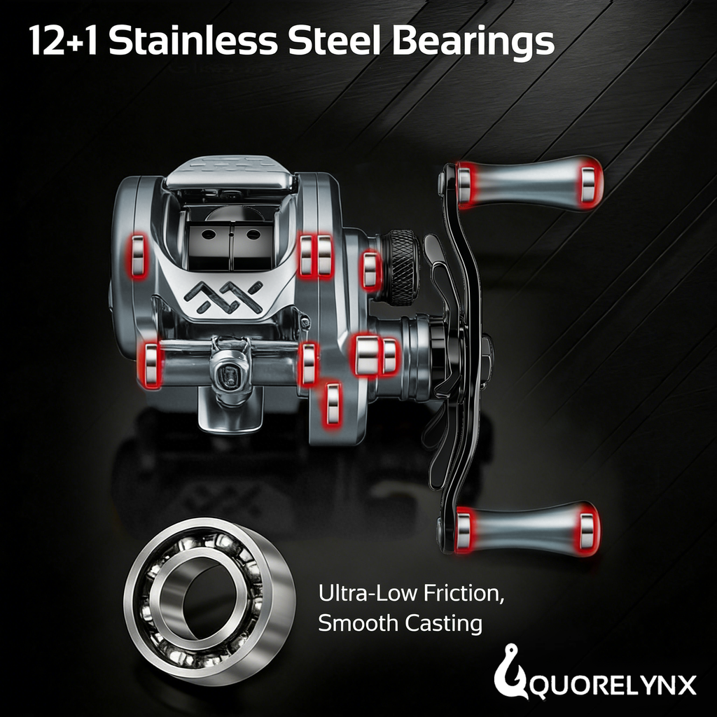 Ultralight Gunmetal Gray Conventional Reel for Precision Fishing
