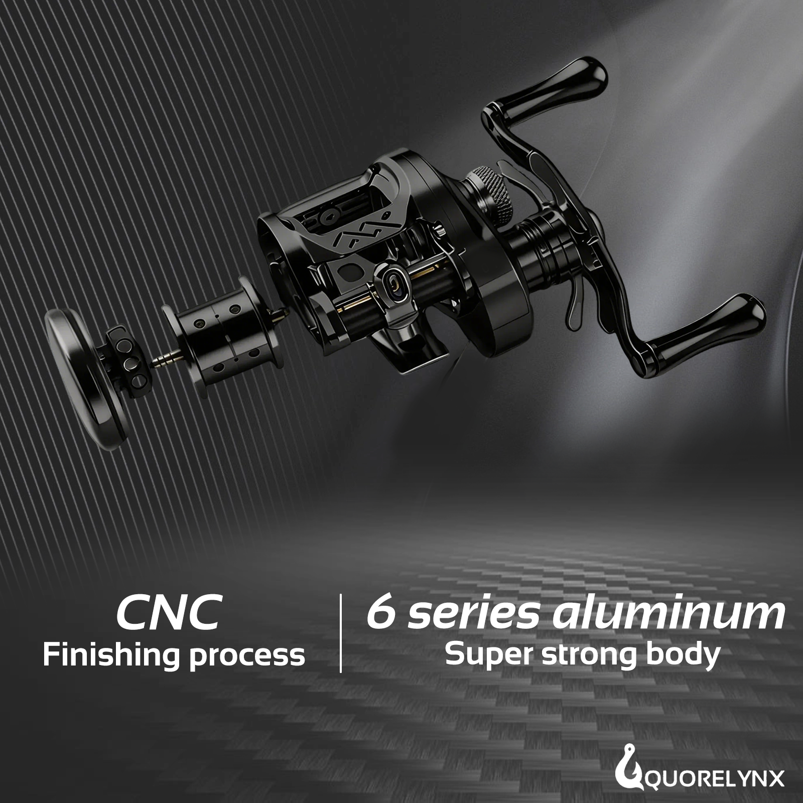 Ultralight Conventional Reel (Round Baitcasting Style) for Light Line Precision Fishing