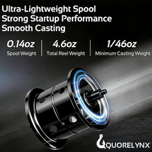 Ultralight Conventional Reel for Light Line Precision Fishing