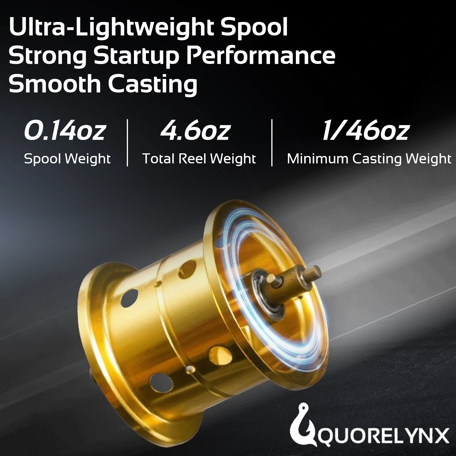 Ultralight Conventional Reel for Precision Fishing