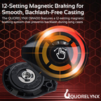 Deepwater Warrior Baitcasting Fishing Reel