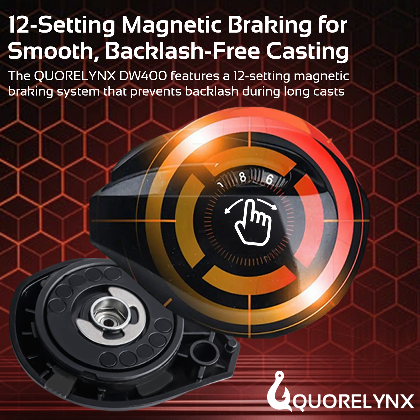 Deepwater Warrior Baitcasting Fishing Reel