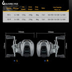 DC Electronic Brake Baitcaster Reel