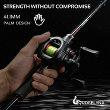 DC Electronic Brake Baitcaster Reel