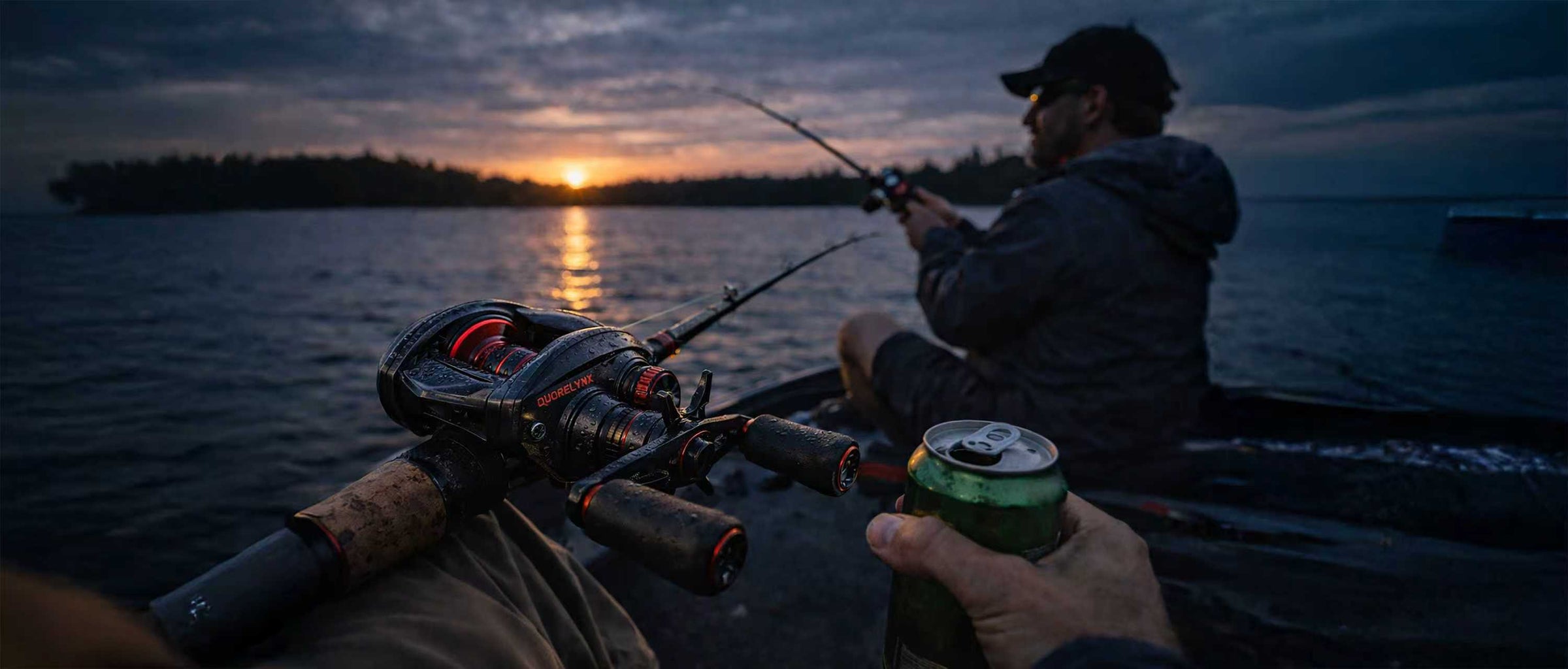 Conventional reel used near open water